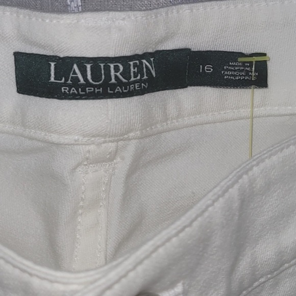 Ralph Lauren White Jeans - Picture 2 of 3